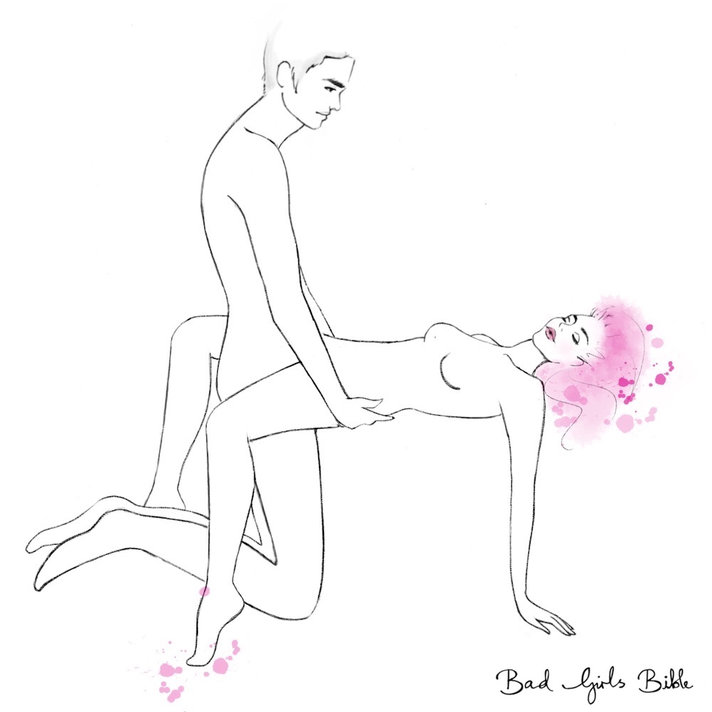 Bridge Sex Position Illustration